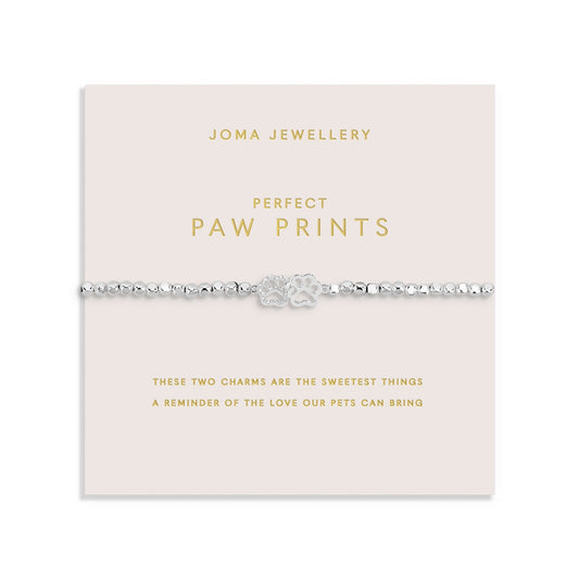 Joma Silver Interlocked Perfect Paws Bracelet