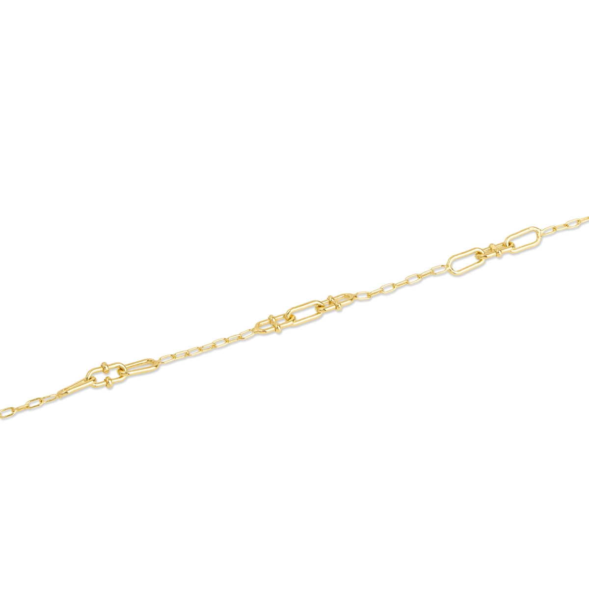 Argento Gold Hardware Chain Bracelet