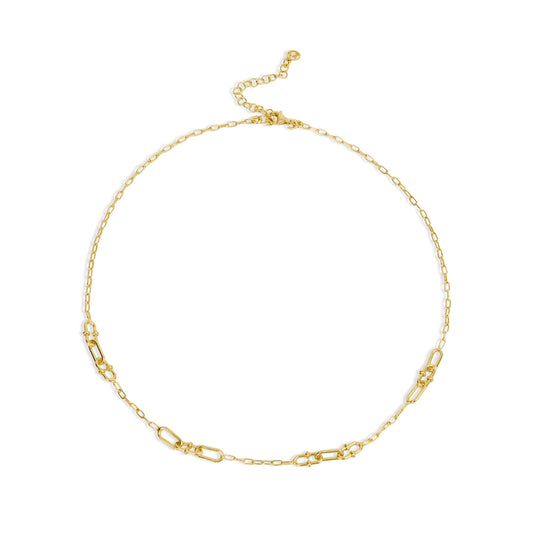 Argento Gold Hardware Chain Bracelet
