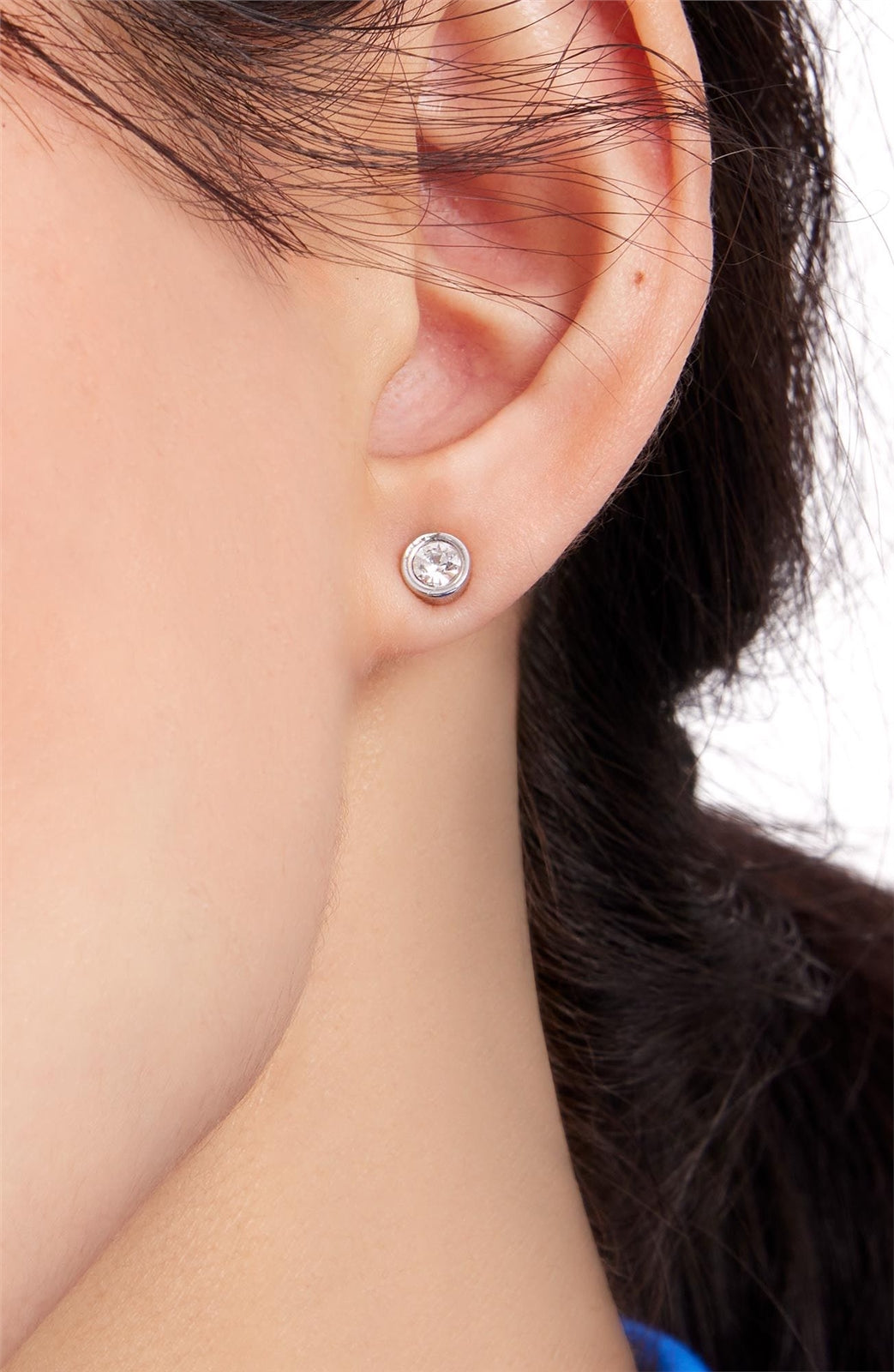Kate Spade New York Silver Set in Stone CZ Studs