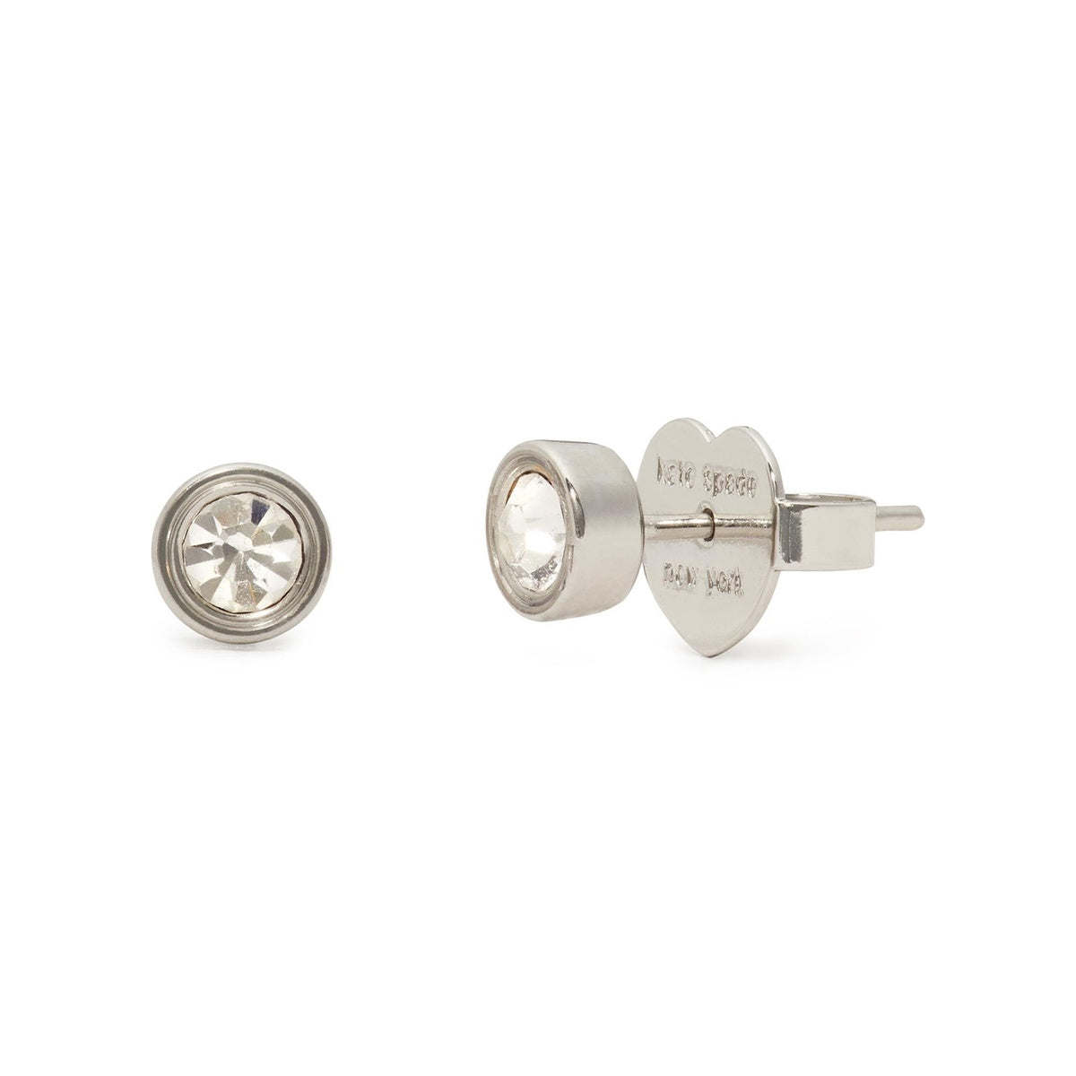 Kate Spade New York Silver Set in Stone CZ Studs