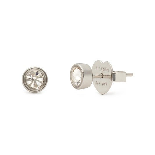 Kate Spade New York Silver Set in Stone CZ Studs