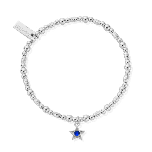 ChloBo Silver September Star Bracelet