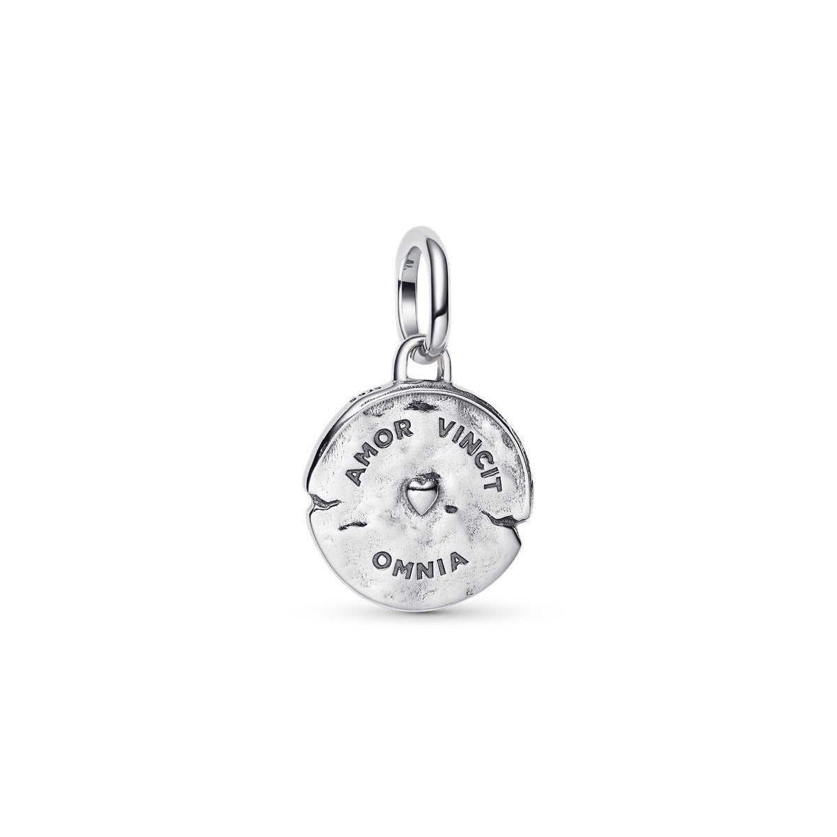 Pandora Silver Heart Medallion Charm