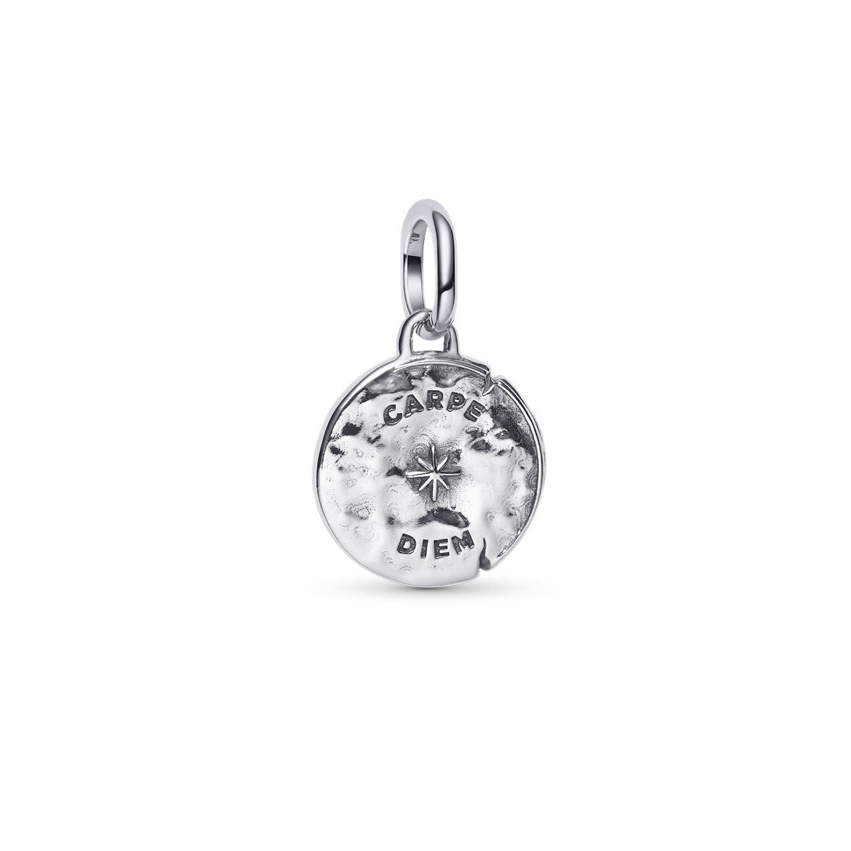 Pandora Silver Skull Medallion Charm
