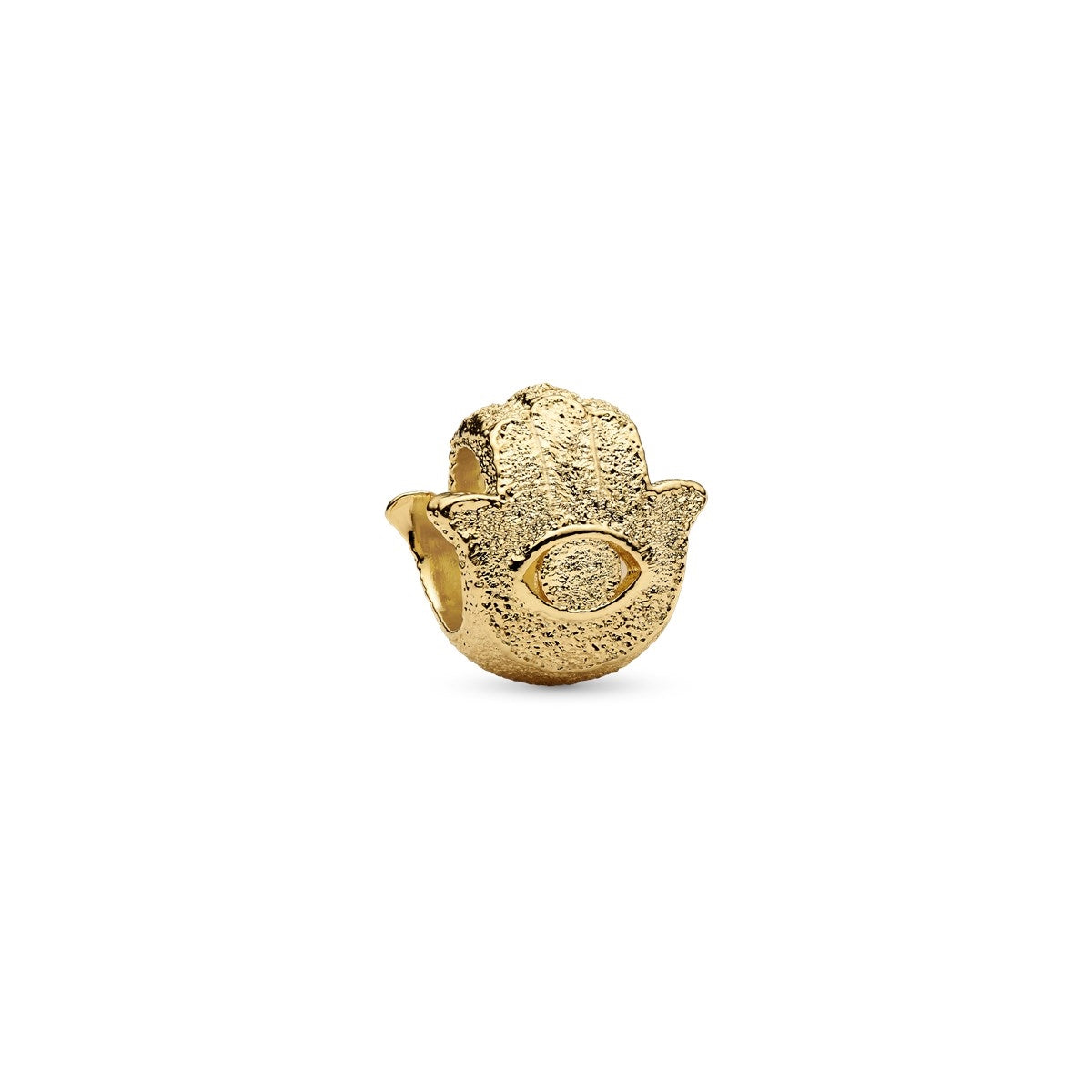 Pandora Gold Textured Hamsa Hand Mini Charm