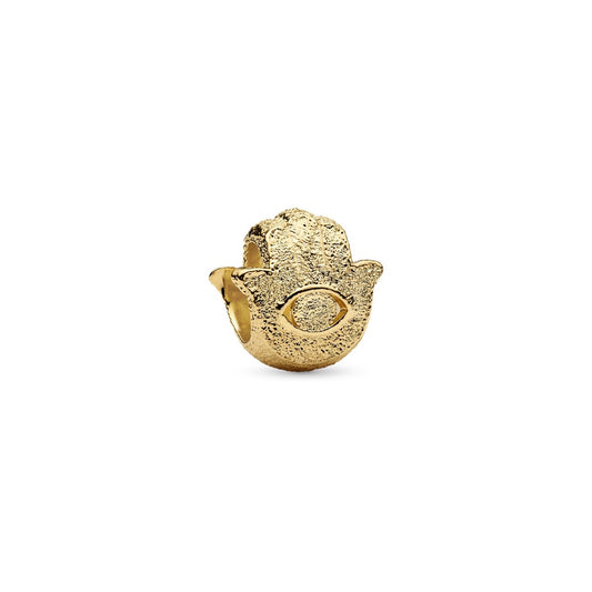 Pandora Gold Textured Hamsa Hand Mini Charm