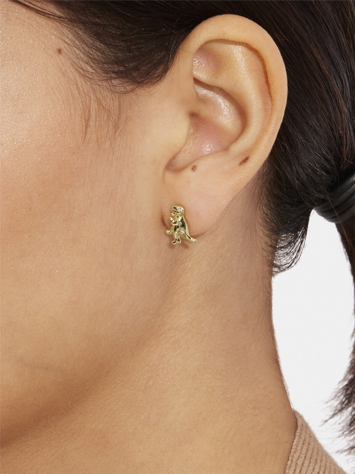 Coach Gold Rexy Studs