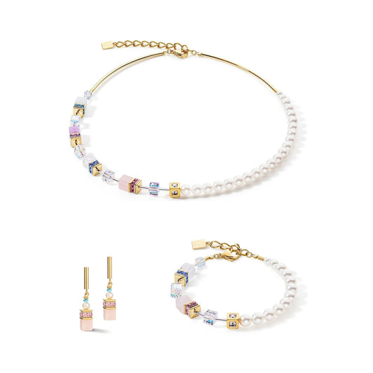 Gold Pearl and Pastels Cubed Gift Set