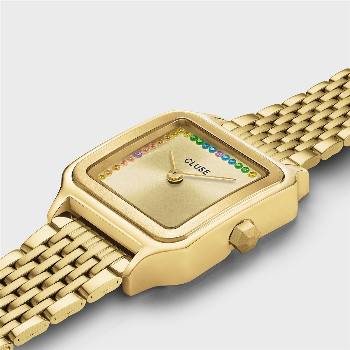 CLUSE Gold Gracieuse Petite Rainbow Watch