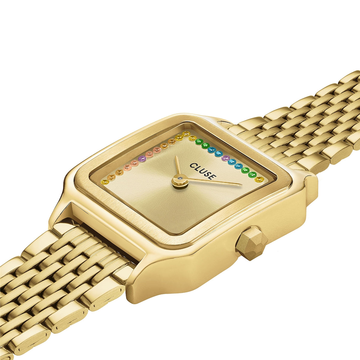 CLUSE Gold Gracieuse Petite Rainbow Watch