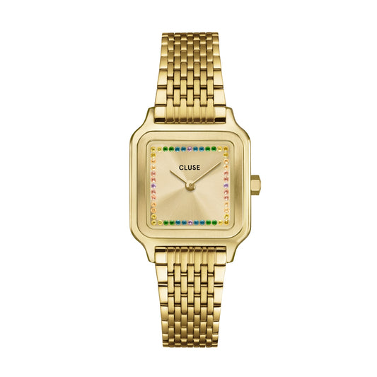CLUSE Gold Gracieuse Petite Rainbow Watch