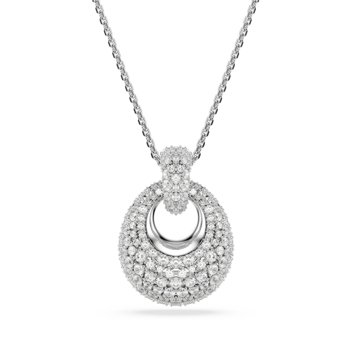 Swarovski Silver Sublima White Rhodium Plated Necklace