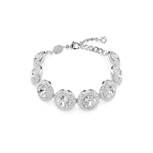 Swarovski Silver Una Angelic White Rhodium Plated Bracelet