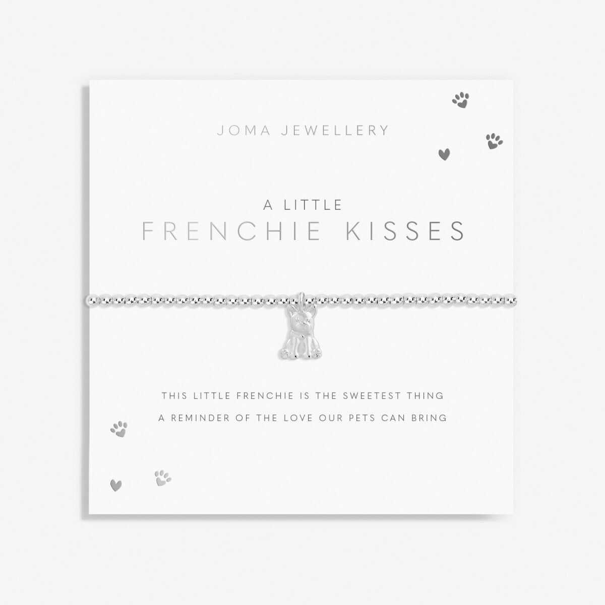 Joma A Little Frenchie Kisses Dog Bracelet