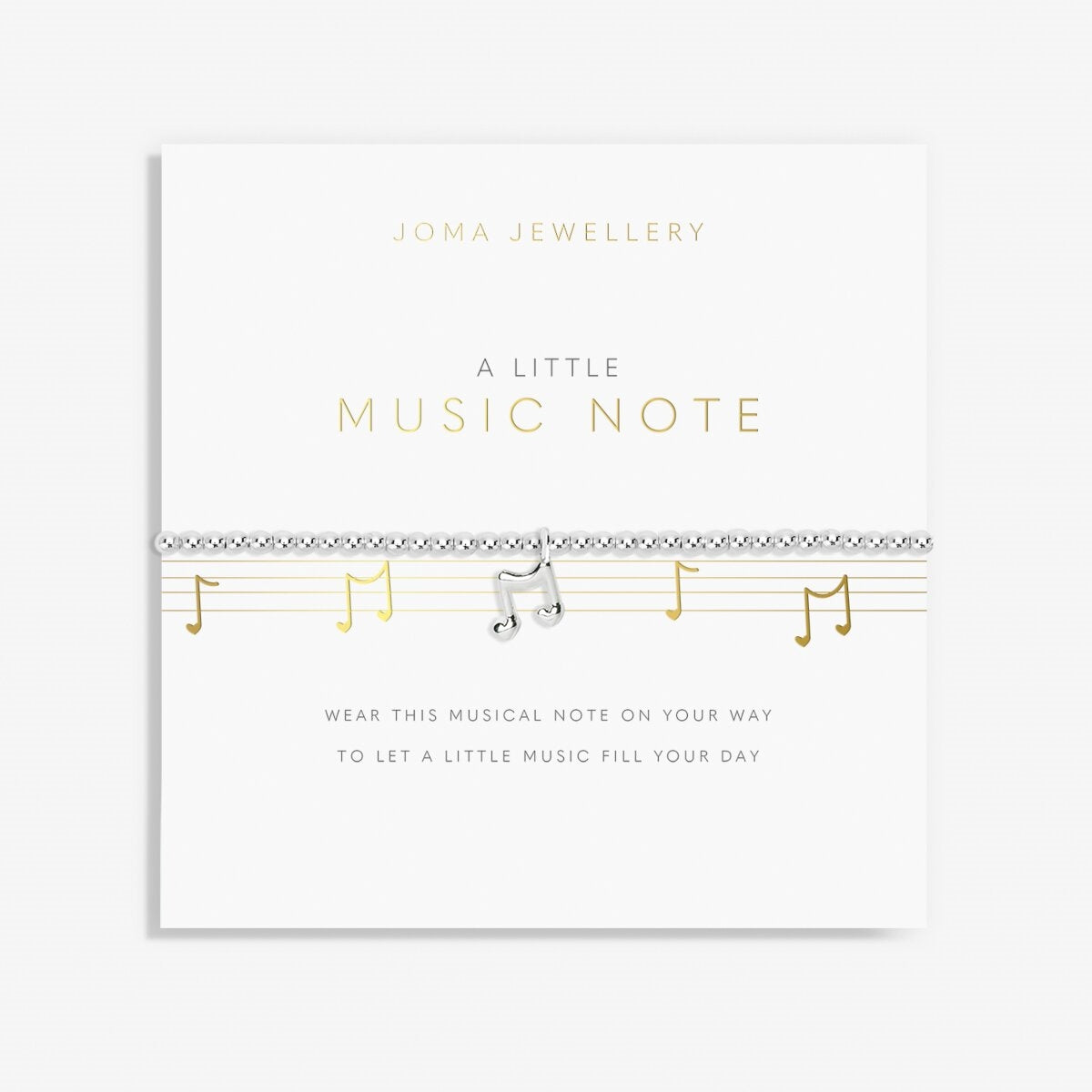 Joma A Little Musical Note Bracelet