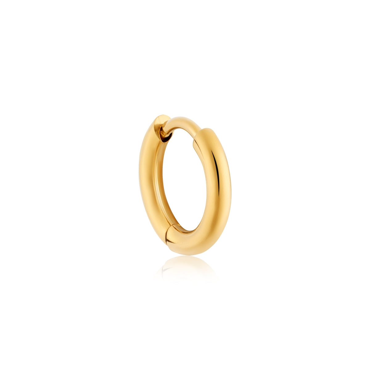 Over & Over Gold Plain 3 Hoop Earring Set