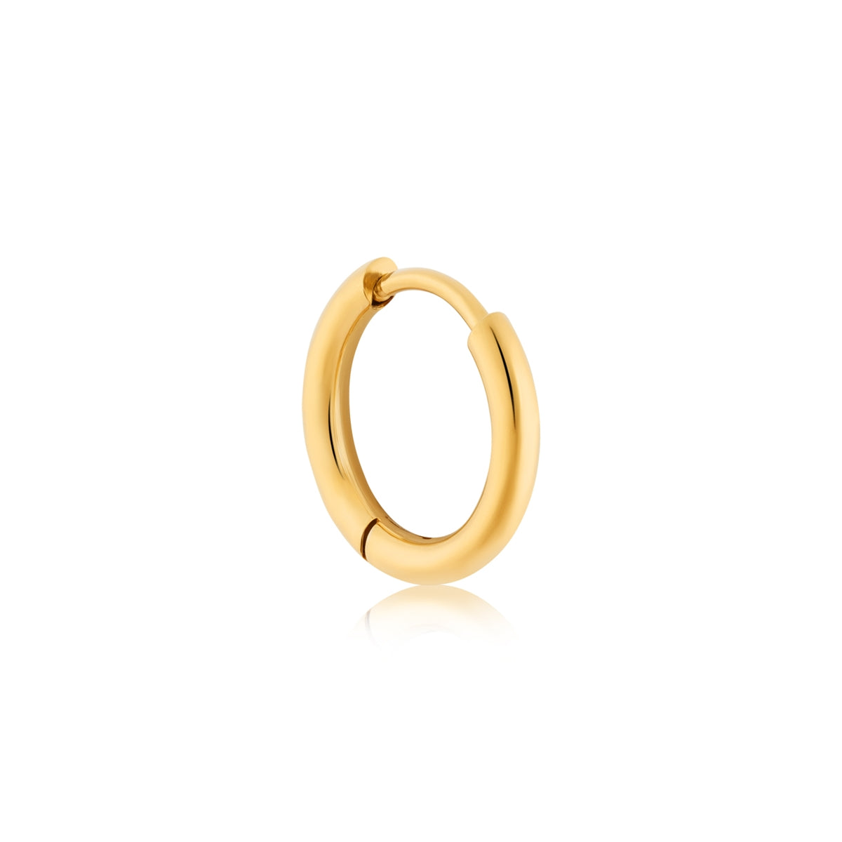 Over & Over Gold Plain 3 Hoop Earring Set