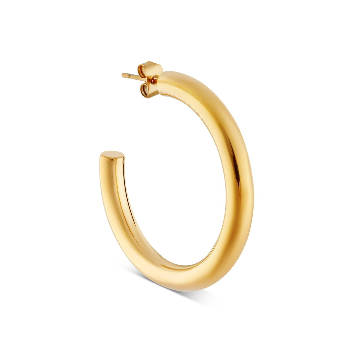 Over & Over Gold XL Hoop Earrings
