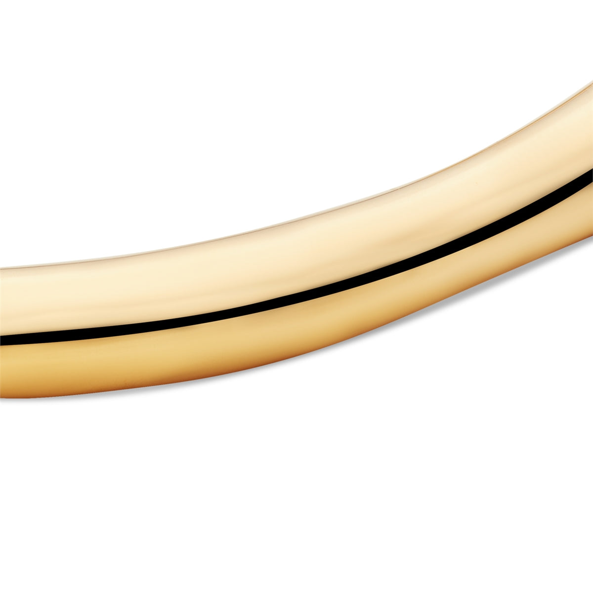Over & Over Gold Organic Open Bangle