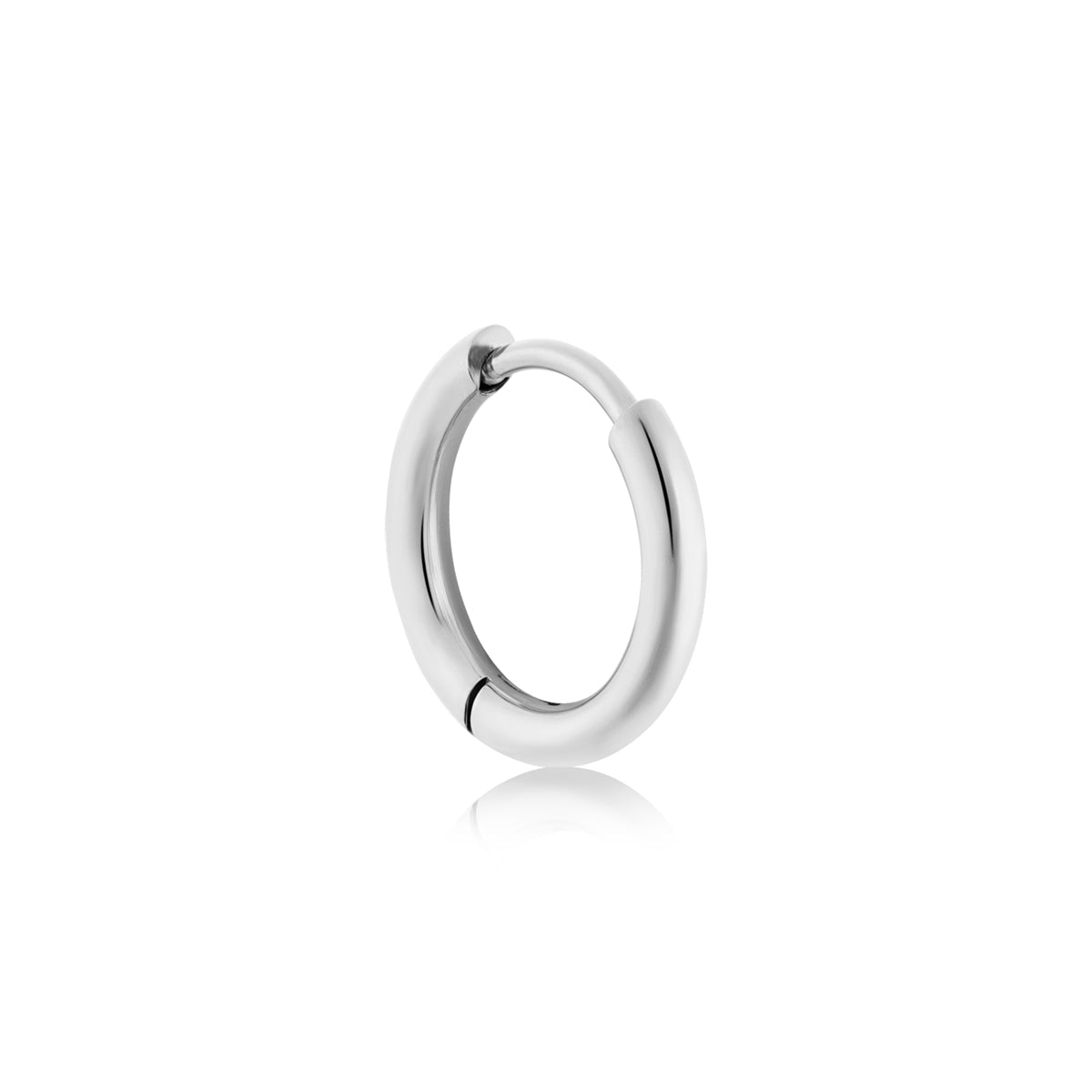 Over & Over Silver Plain 3 Hoop Earring Set