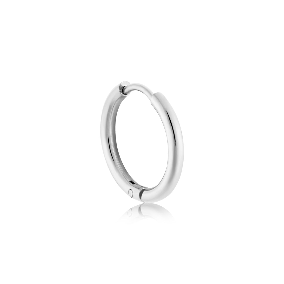 Over & Over Silver Plain 3 Hoop Earring Set