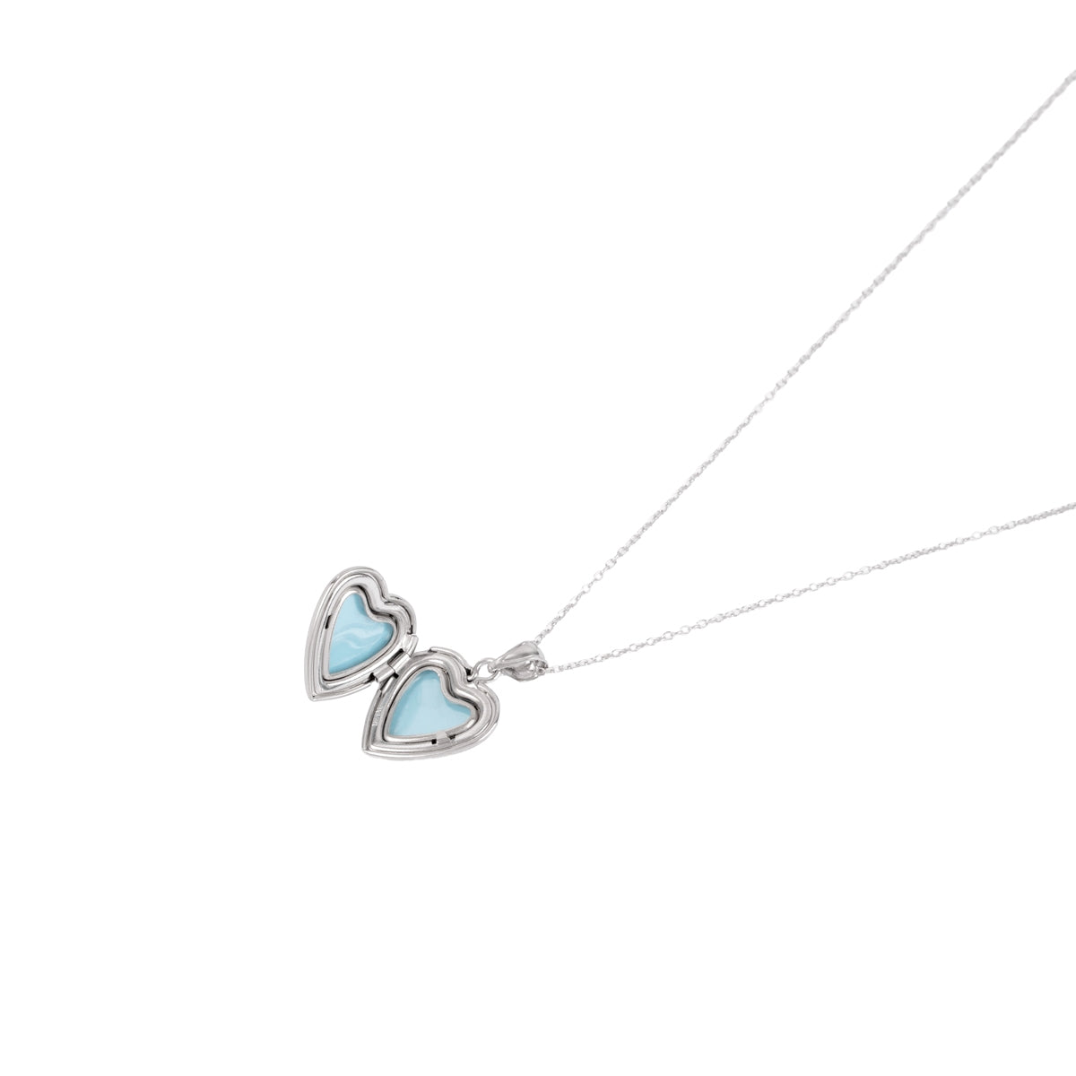 Argento Silver Cross Locket Necklace
