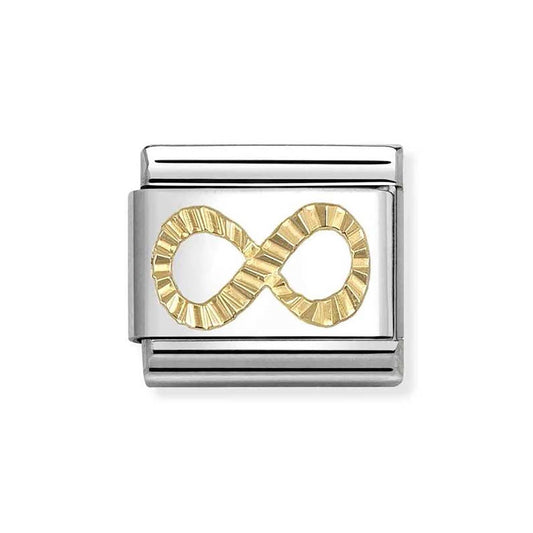 Nomination Gold Diamond infinity Charm