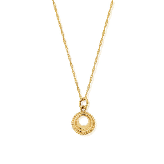 ChloBo Gold Twist Chain Sacral Chakra Necklace