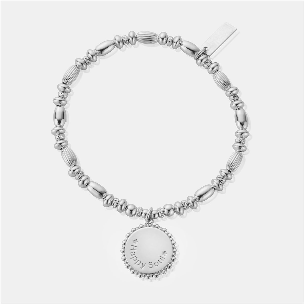 ChloBo Silver Happy Soul Bracelet