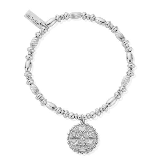 ChloBo Silver Happy Soul Bracelet