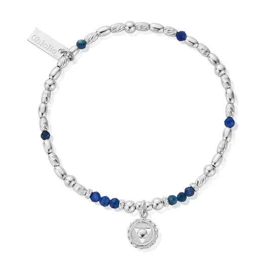 ChloBo Silver Throat Kyanite Chakra Bracelet