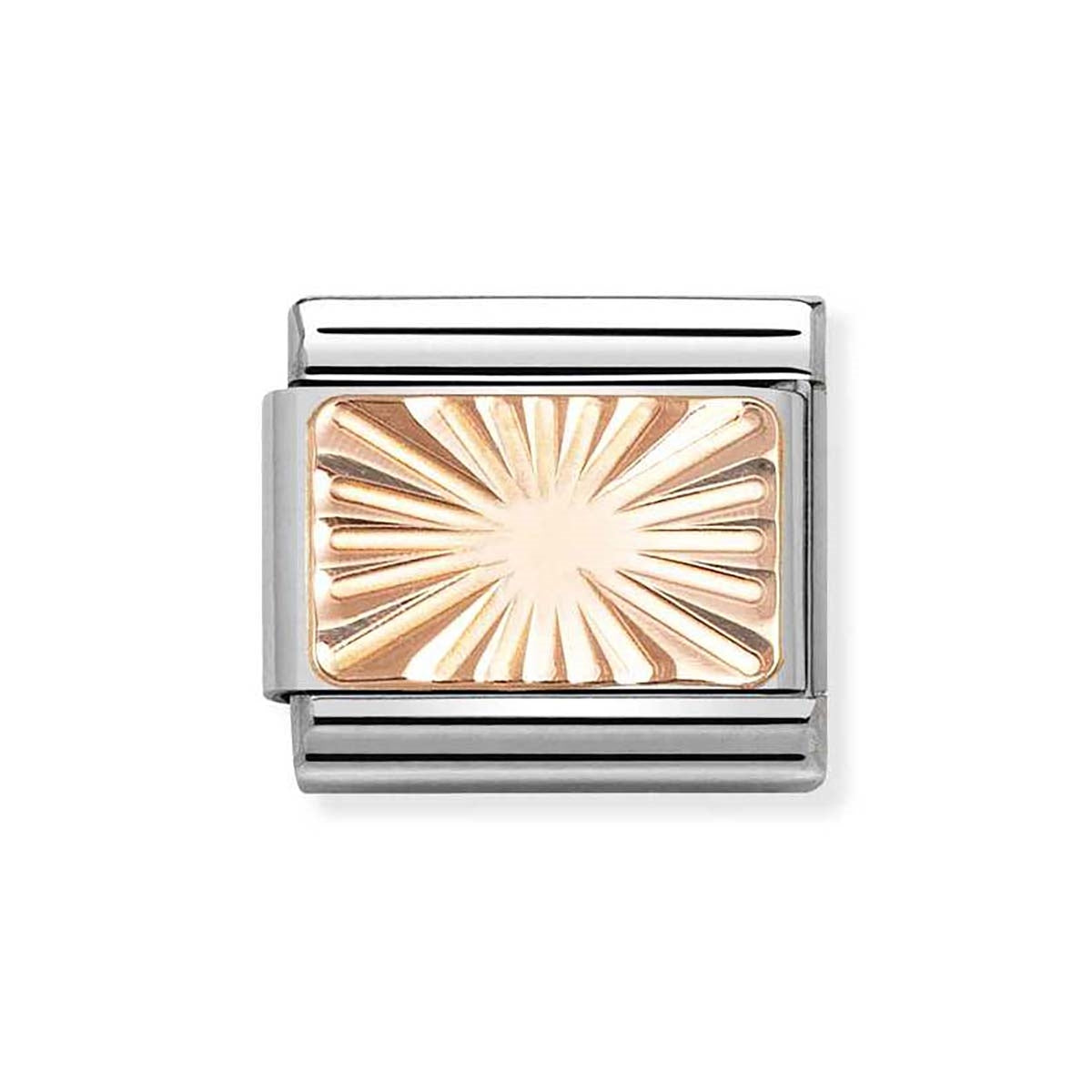 Nomination Rose Gold Diamond Plate Charm