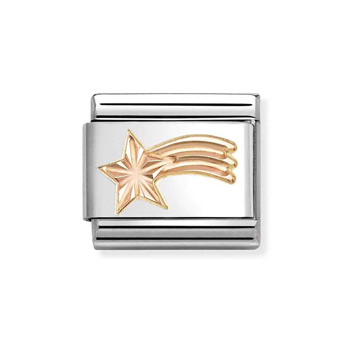 Nomination Rose Gold Comet Star Charm