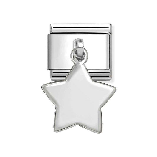 Nomination Silver Star Pendant Charm