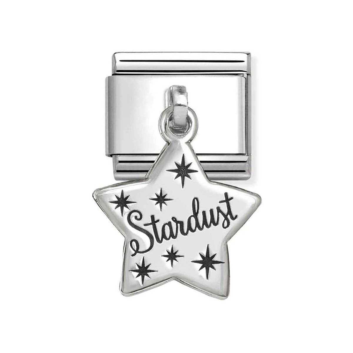 Nomination Silver Stardust Star Dangle Charm