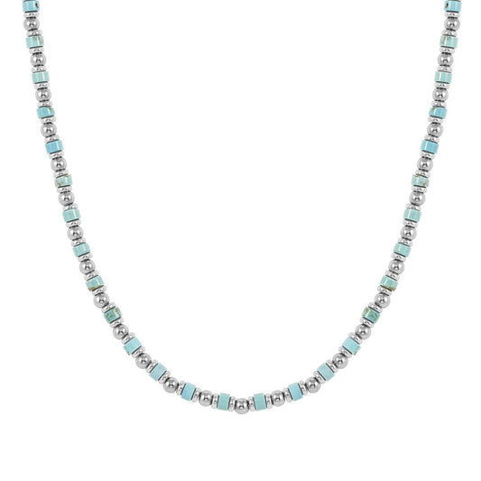 Nomination Instinct Style Sea Edition Blue Turquoise Necklace
