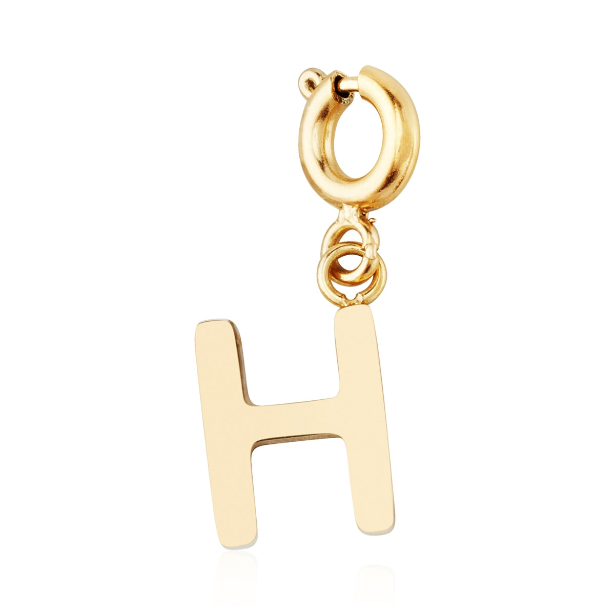 Over & Over Gold 14k Plated Initial Charm