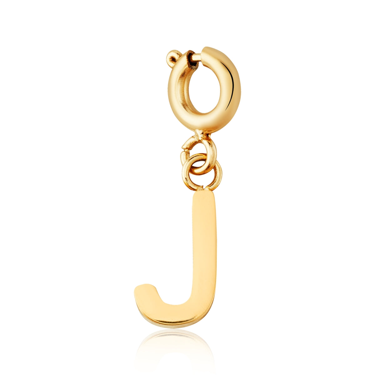 Over & Over Gold 14k Plated Initial Charm