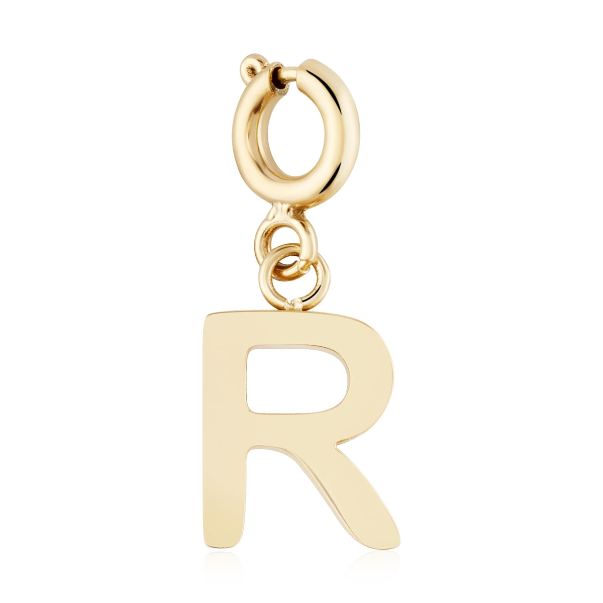 Over & Over Gold 14k Plated Initial Charm