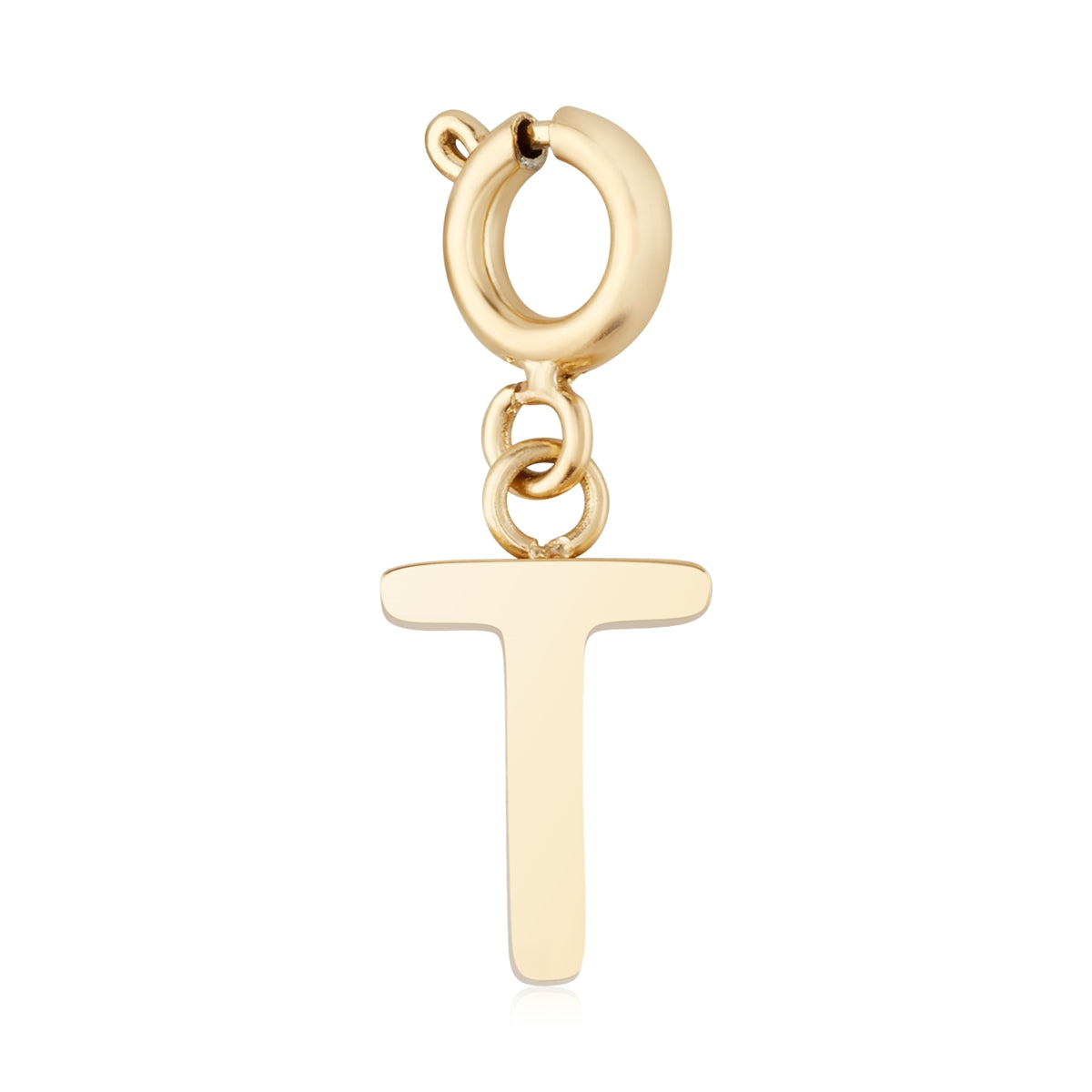 Over & Over Gold 14k Plated Initial Charm