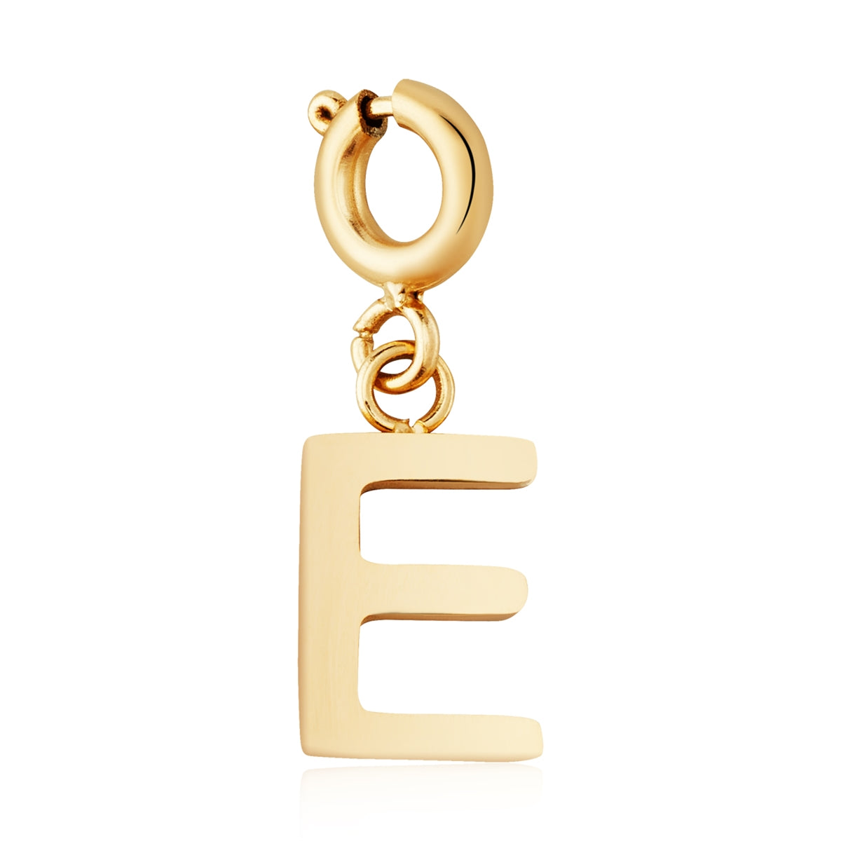 Over & Over Gold 14k Plated Initial Charm