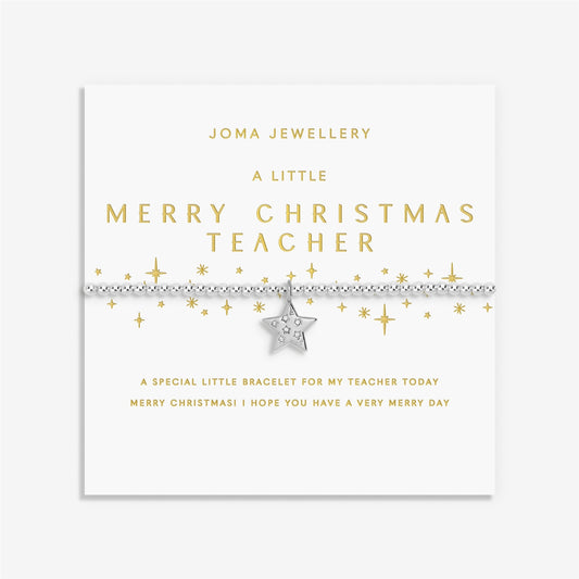 Joma A Little Merry Christmas Teacher Bracelet
