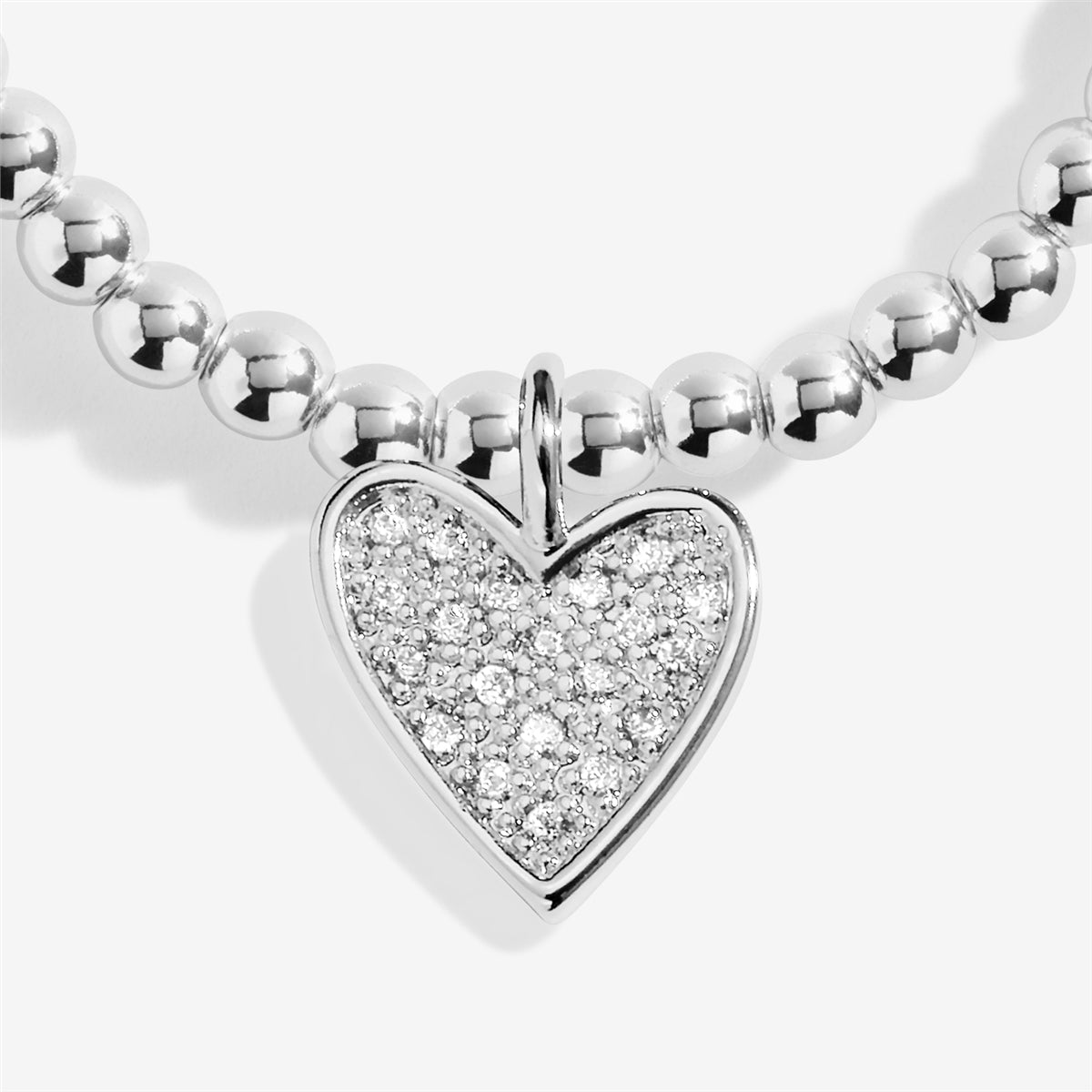 Joma A Little Season To Sparkle Heart Bracelet