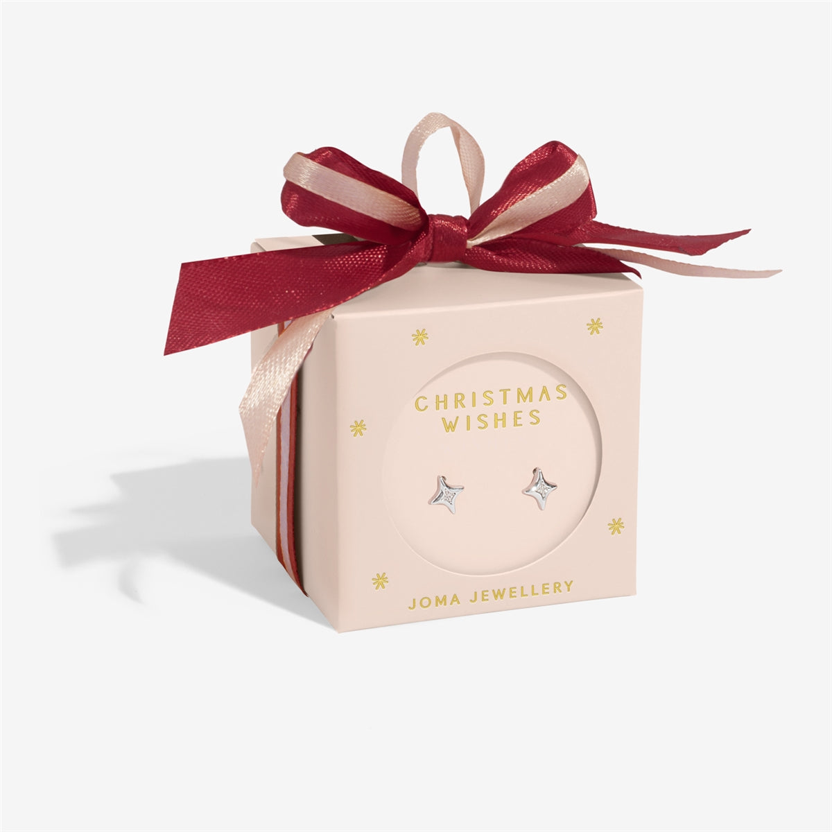 Joma Boxed Bauble Christmas Wish Star Studs