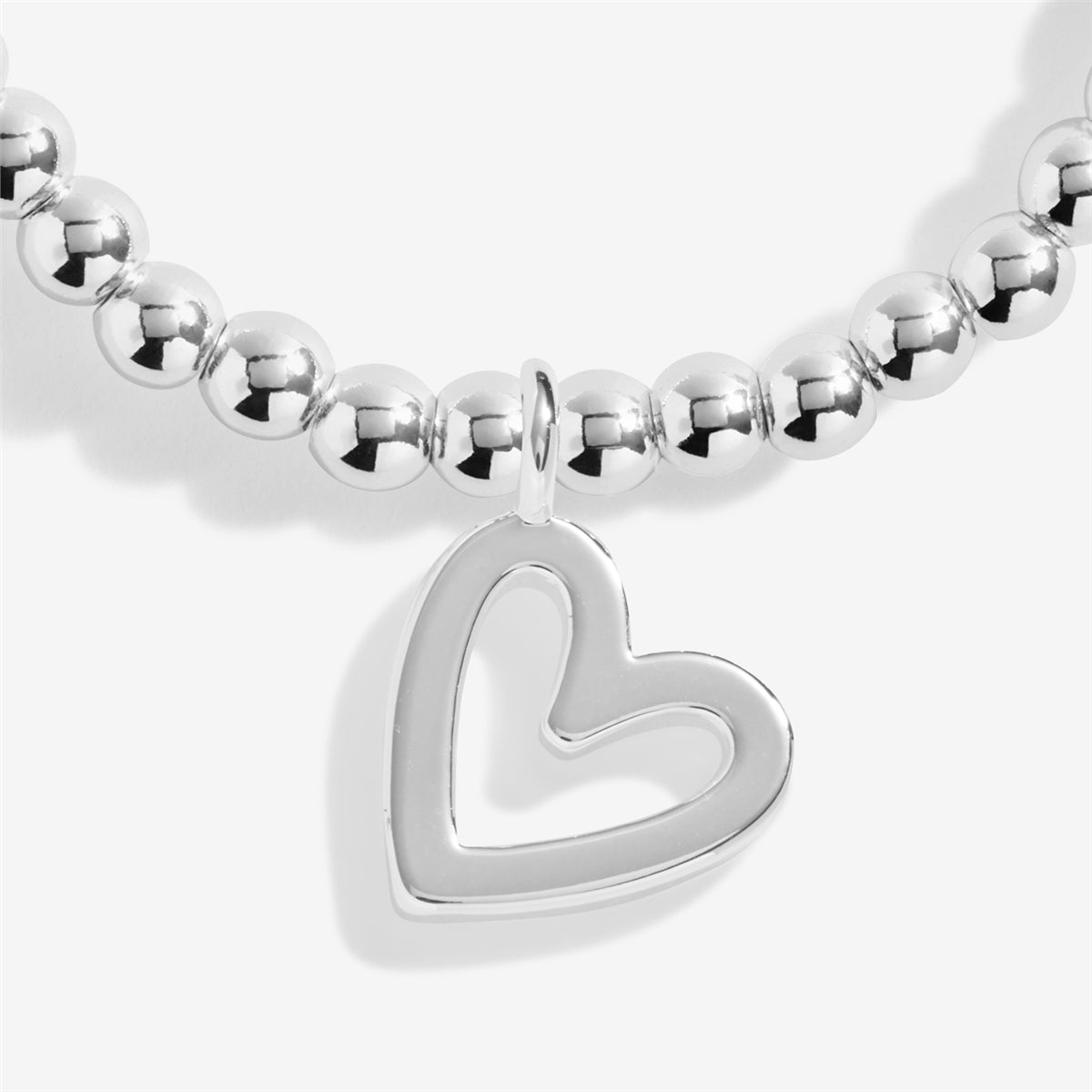 Joma Boxed Christmas Cracker Heart Bracelet