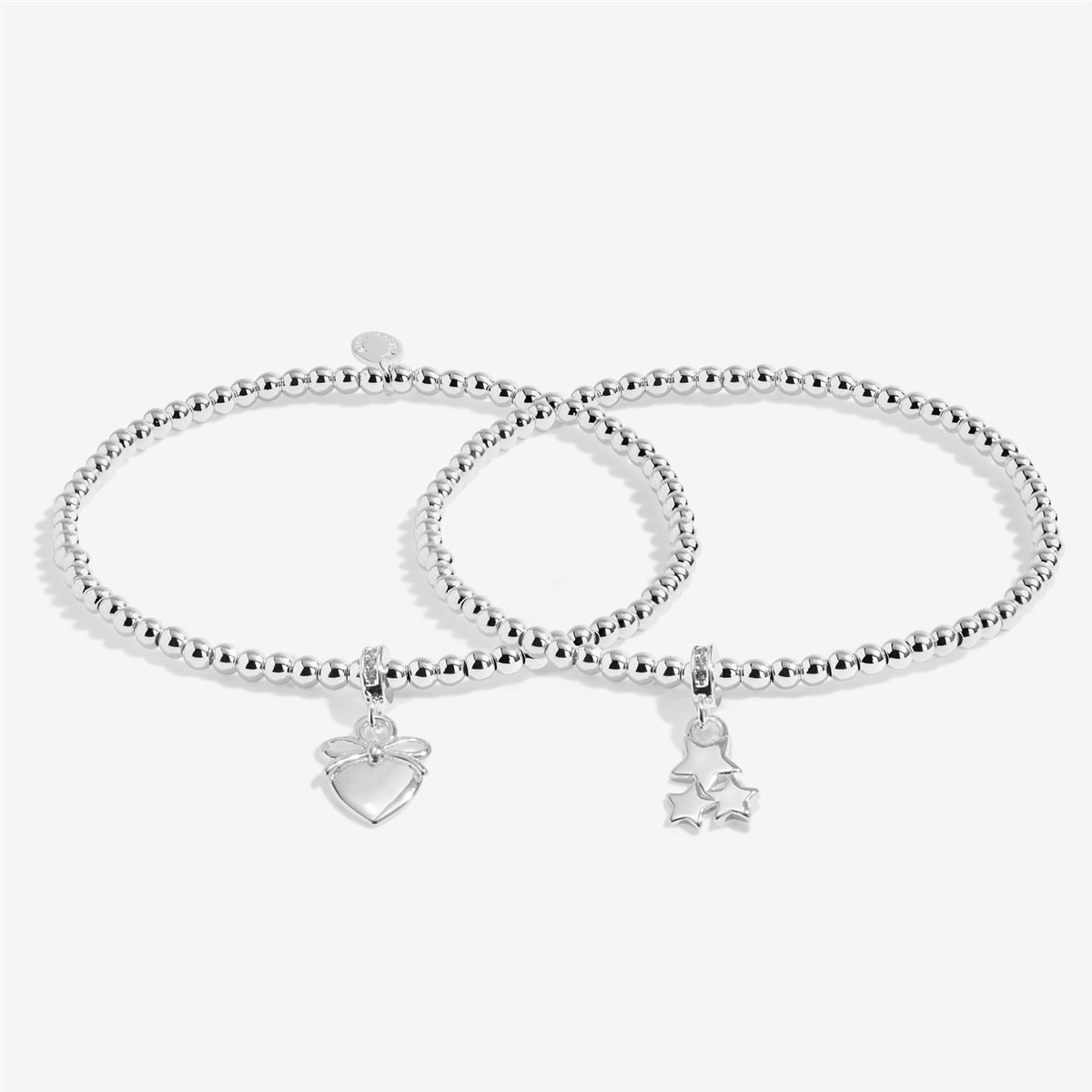Joma Boxed Infinity Merry Christmas Set of 2 Bracelets