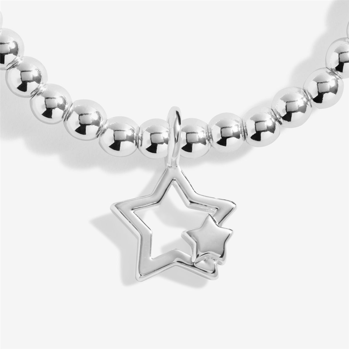 Joma Boxed Christmas Cracker Christmas Wishes Star Children's Bracelet
