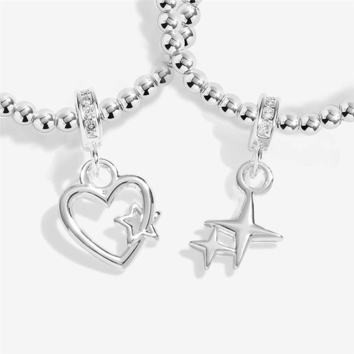 Joma Boxed Infinity Christmas Wishes Set of 2 Bracelets