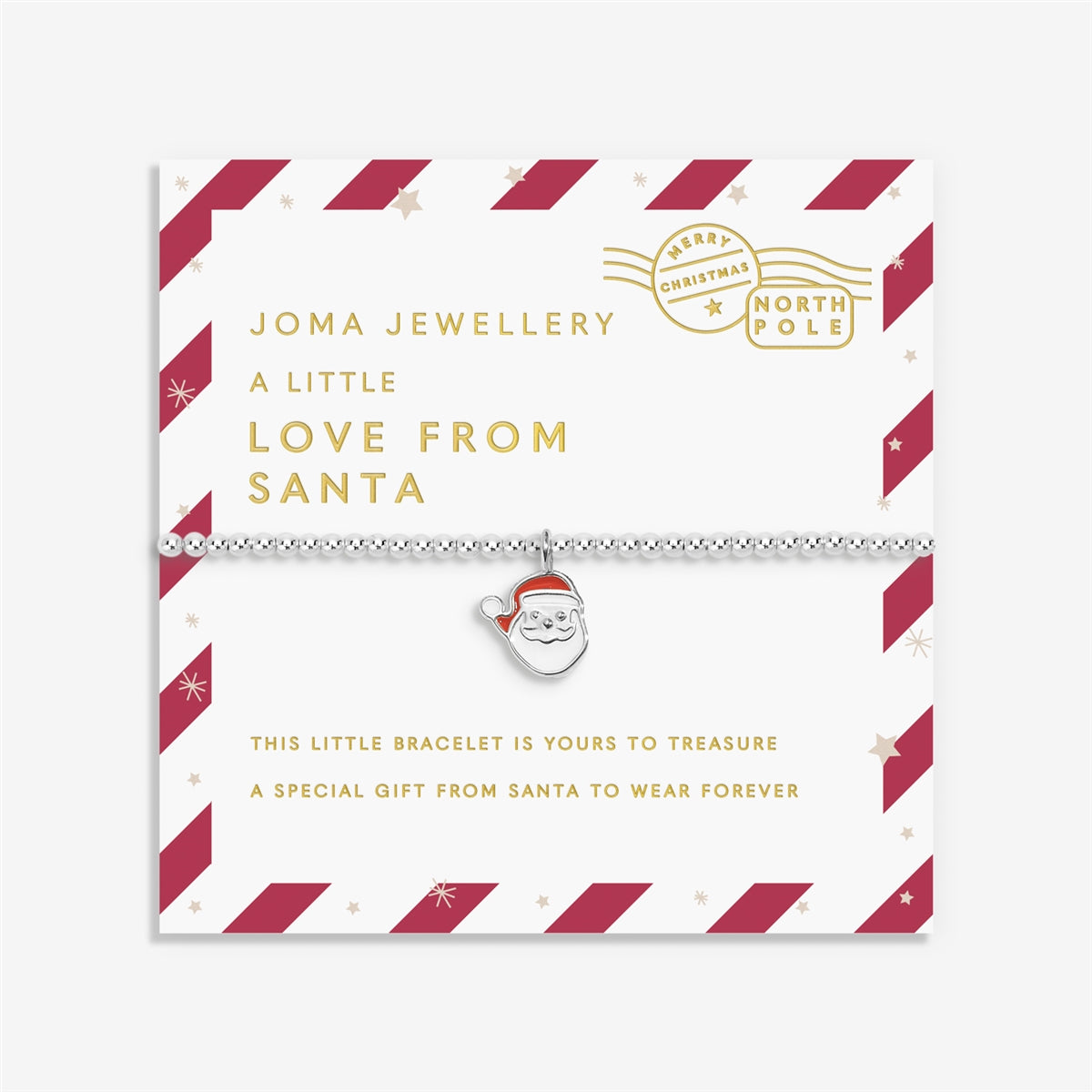 Joma A Little Christmas Love From Santa Children's Bracelet
